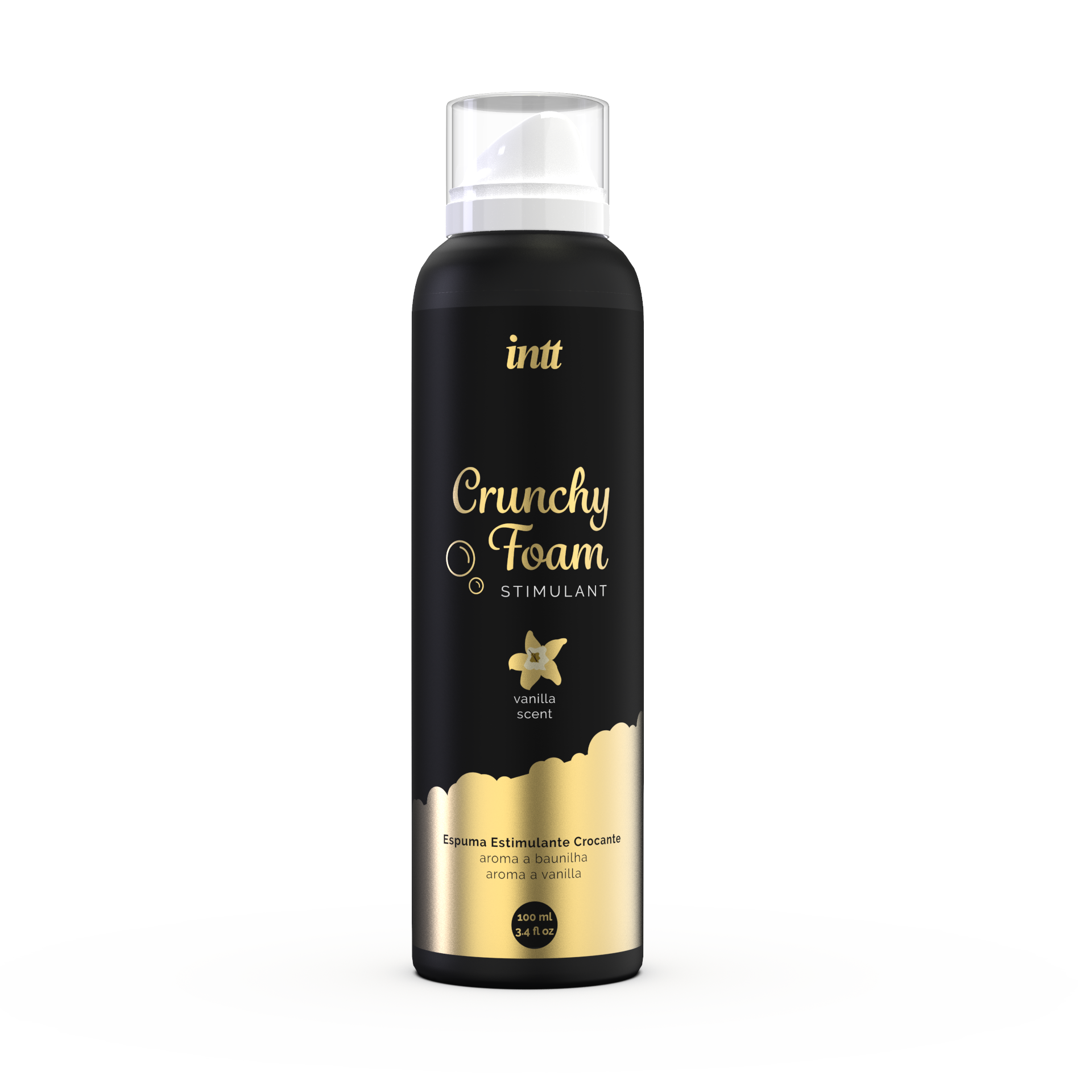 intt-crunchy-foam-vanilla-knisternder-massageschaum image 1