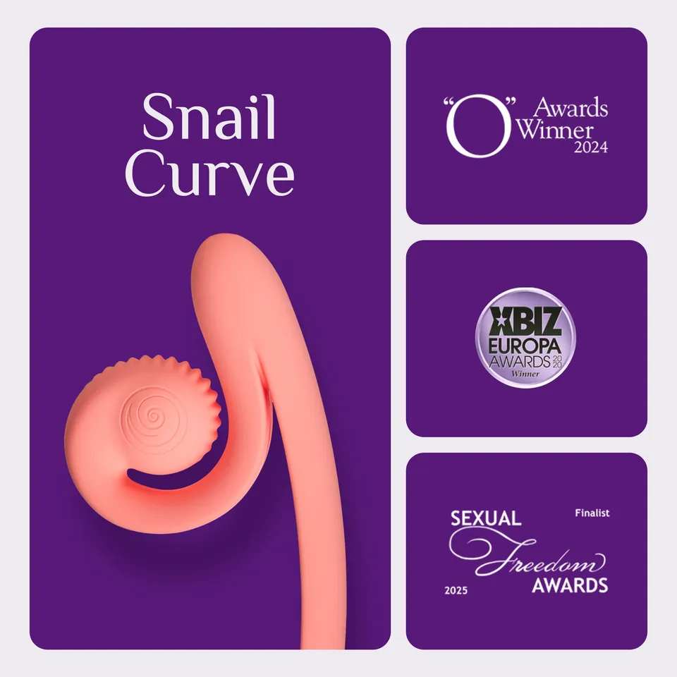 svibe-snail-curve-g-punkt-vibrator-mit-slide-n-roll image 1