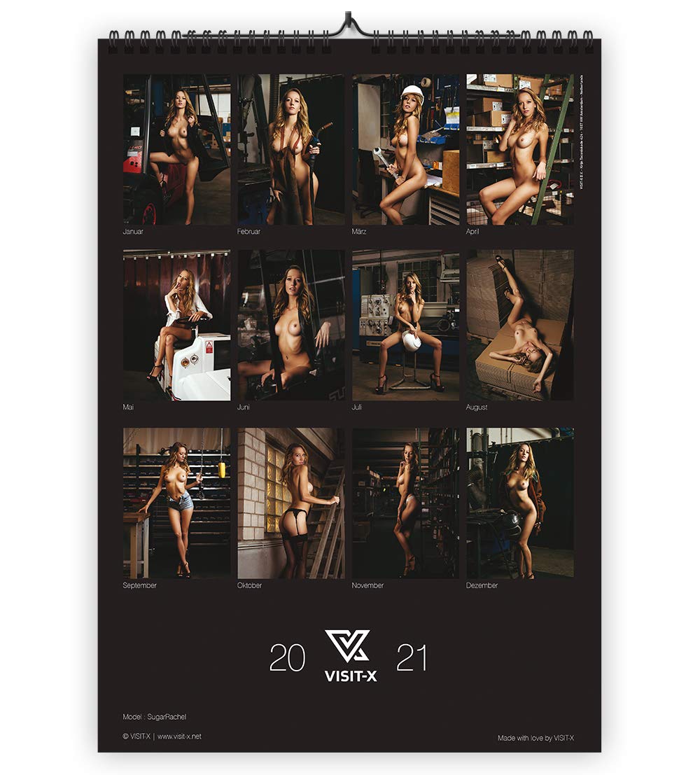 visit-x-sugarrachel-wandkalender-2021-a3-12-erotikmotive image 2