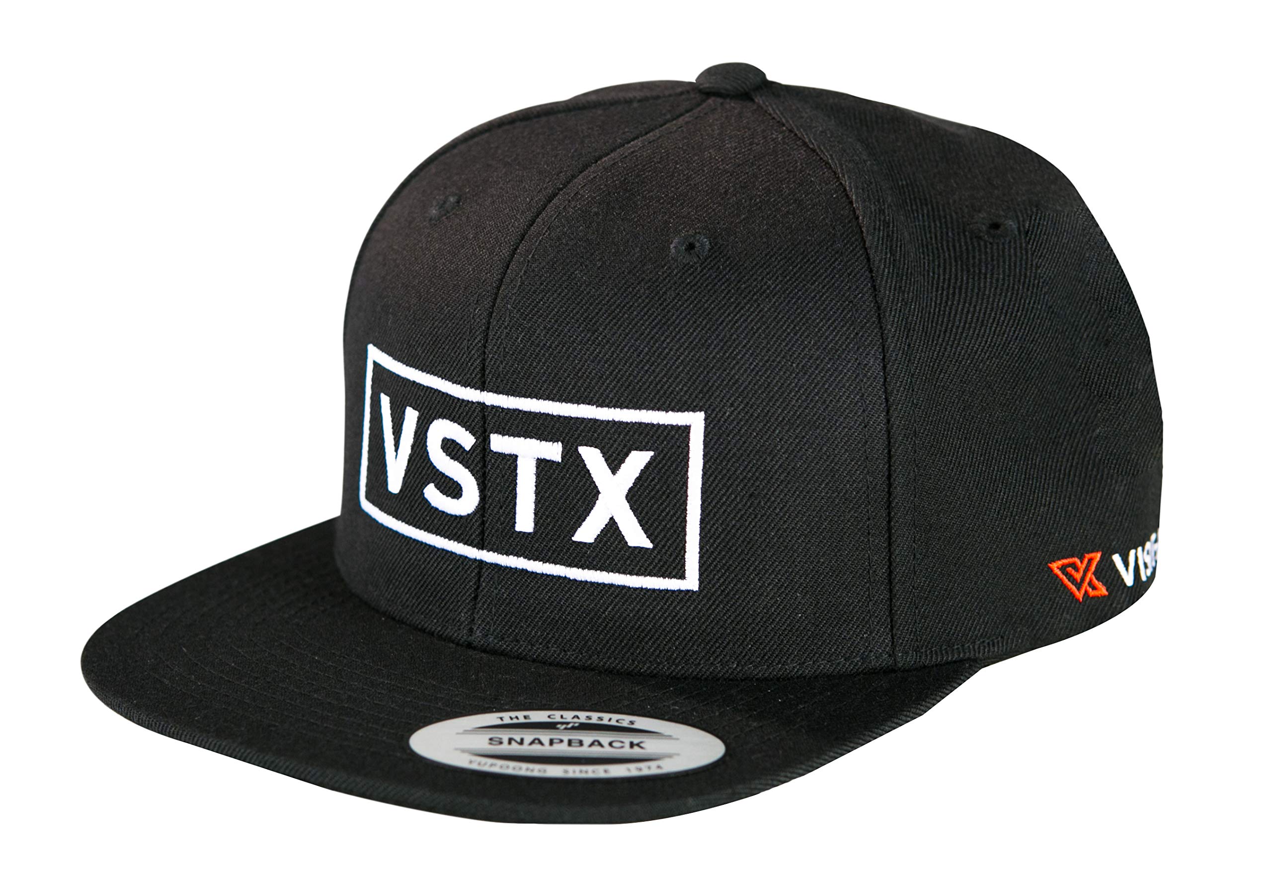 visit-x-classic-snapback-cap-unisex-flacher-schirm-one-size image 1