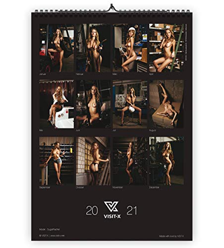 visit-x-sugarrachel-wandkalender-2021-a3-12-erotikmotive image 4