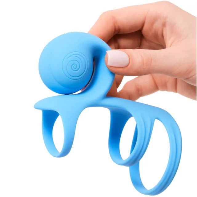 svibe-snail-jovi-arc-konturierter-cockring-aus-silikon image 1