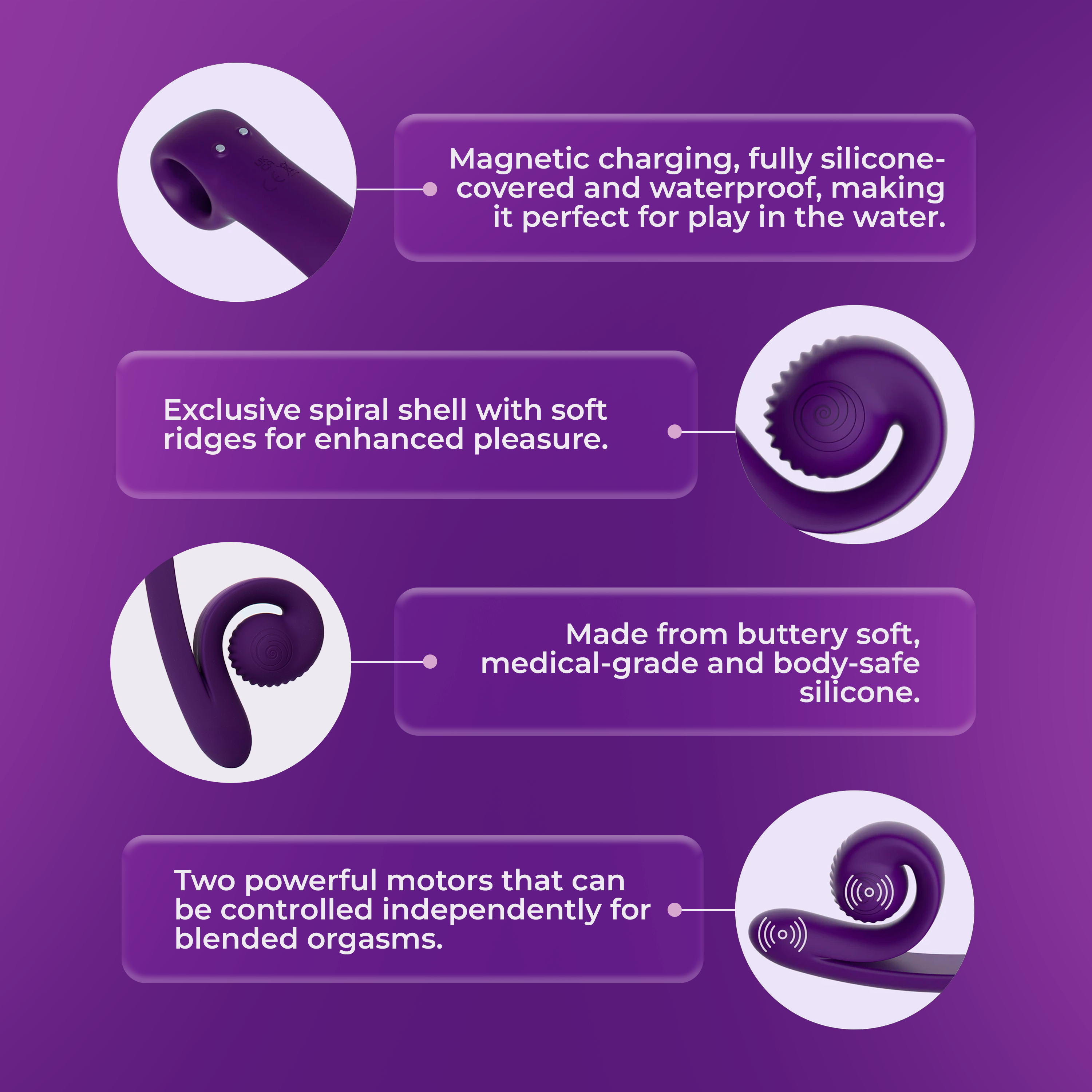 svibe-snail-curve-g-punkt-vibrator-mit-slide-n-roll image 3